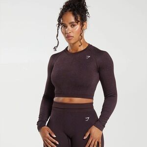 Adapt Fleck Seamless Crop Top